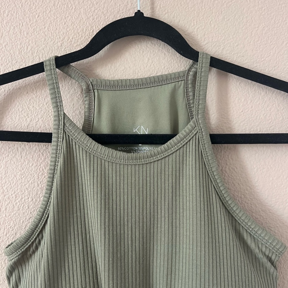 Klassy Network Ribbed High Neck Brami - Picture 7 of 12